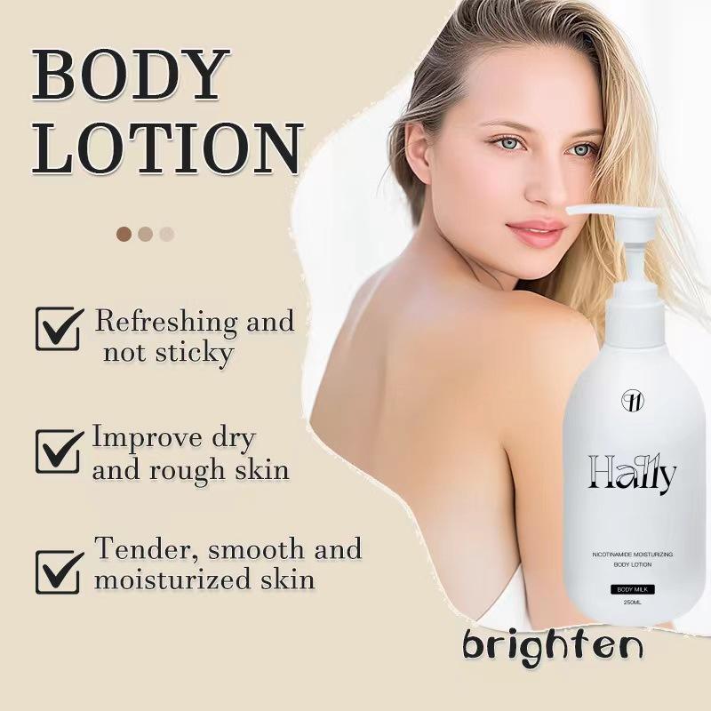 Hally Nicotinamide Body Lotion for Glowing Skin